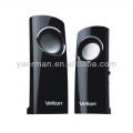 mini hifi portable speaker,multimedia speaker with mic input